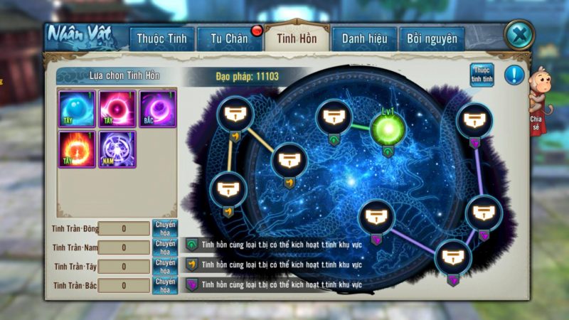 [Tính Năng] Tinh Hồn - Tru Tiên 3D