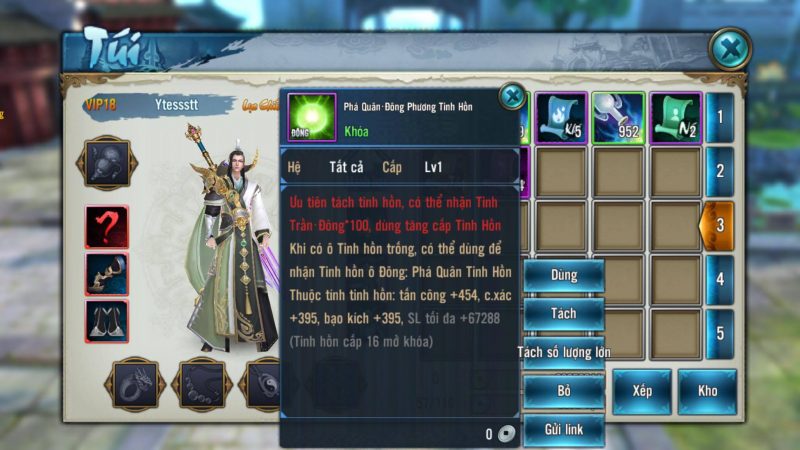 [Tính Năng] Tinh Hồn - Tru Tiên 3D
