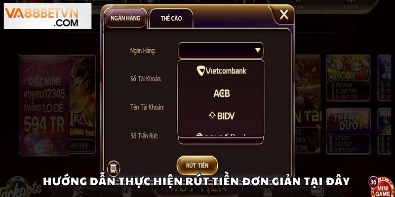 Nạp Tiền, Rút Tiền, Khuyến Mãi Chi Tiết Các Bước Cần Bước